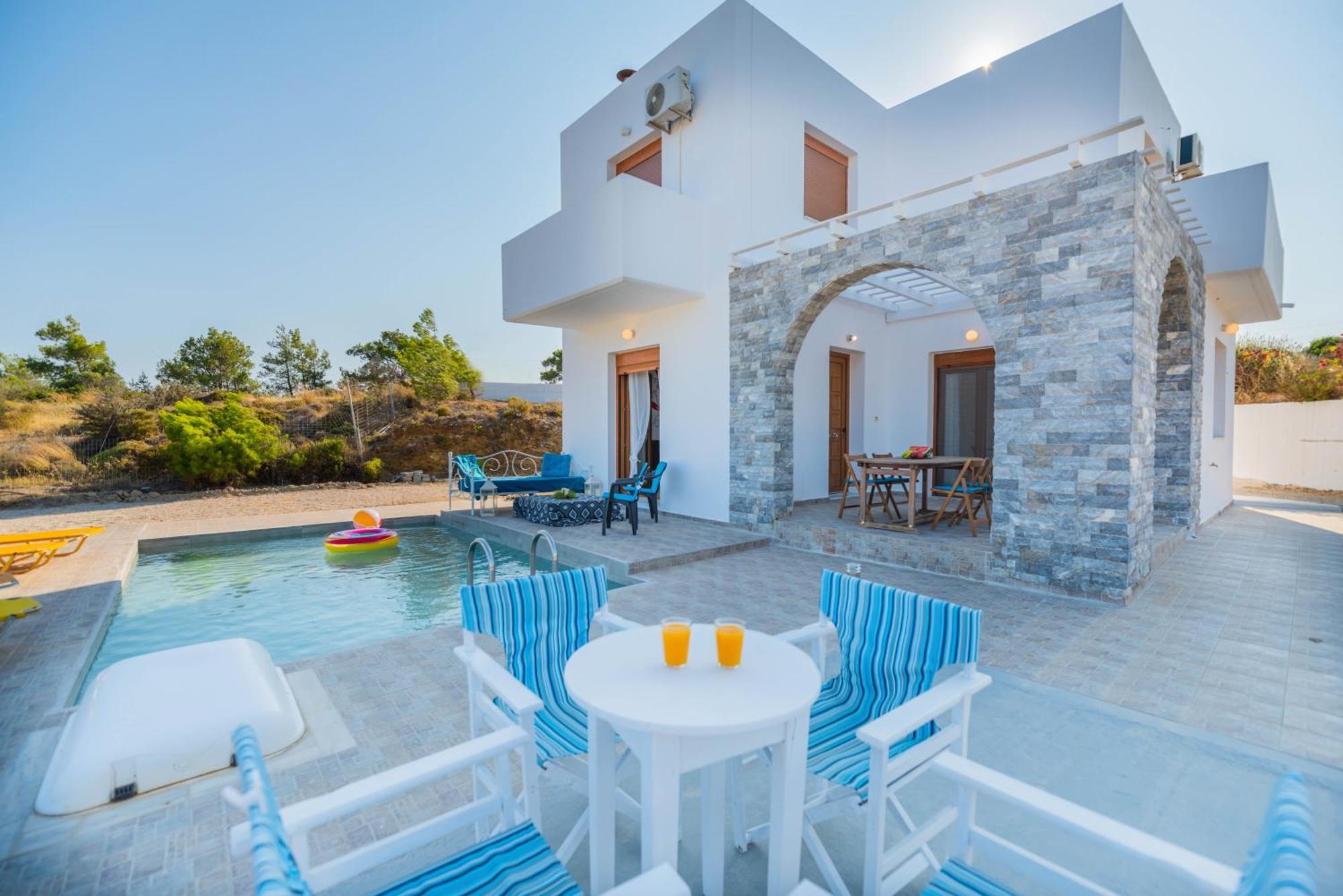 Ciel Blue Villas Kiotari Luaran gambar